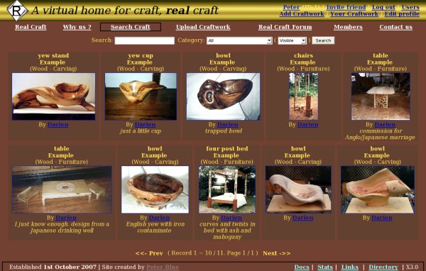 Real, high quality craftwork